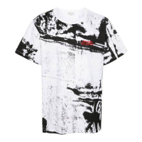 Alexander McQueen 'Fold' T-Shirt für Herren