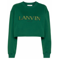 Lanvin Women's 'Embroidered-Logo' Sweater