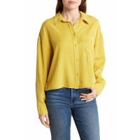 Calvin Klein Jeans Chemise 'Crop Button-Up' pour Femmes