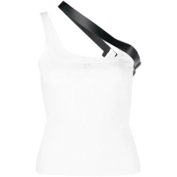 Courrèges Women's 'Fine-Ribbed' Sleeveless Top