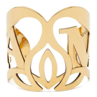 Alexander McQueen Women's 'Seal Logo Cuff' Bracelet
