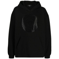 Versace Sweatshirt à capuche  'Embellished Medusa-Print' pour Hommes
