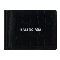 Balenciaga Men's 'Logo Printed Embossed' Wallet