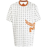 MCM T-shirt 'Mega Laurel Monogram' pour Hommes