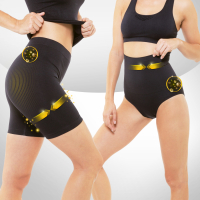 LipoActif Boxershorts abnehmen, Slip mit hohem Taillenumfang für Damen