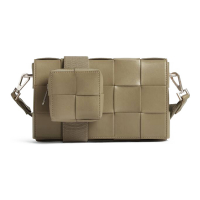 Bottega Veneta Men's 'Cassette With Versatile Strap' Crossbody Bag