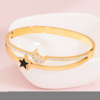 La Chiquita Bracelet 'Moon & Star' pour Femmes