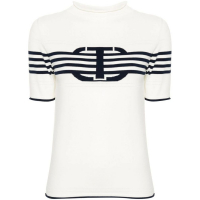Twinset T-shirt 'Stripe' pour Femmes