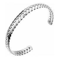 Stephen Oliver Bangle 'Textured Cuff' pour Hommes