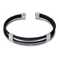 Stephen Oliver Bangle 'Cable Cuff' pour Hommes