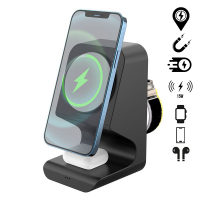 Access4us 'Magnetic Fast 3 In 1' Wireless Charger for Airpods,Smartphones,Smartwatch