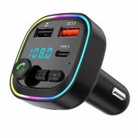 Access4us Car Charger With Bluetooth FM Transmitter