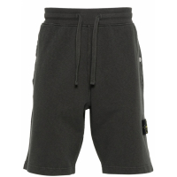 Stone Island Men's 'Compass-Appliqué' Sweat Shorts