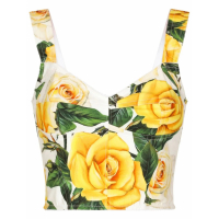 Dolce & Gabbana Top corset 'Rose' pour Femmes