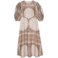 Zimmermann 'Day Paisley' Kleid mit kurzem Ärmeln für Damen
