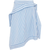Jw Anderson Women's 'Striped Asymmetric' Midi Skirt