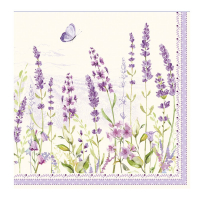 Easy Life Pack Of 20 Paper Napkins 33x33 Lavender Field