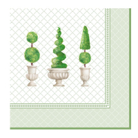Easy Life Pack Of 20 Paper Napkins 33x33 Topiary
