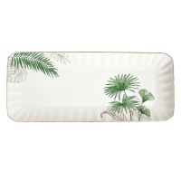 Easy Life Porcelain Rectangular Tray in Color Box Exotique