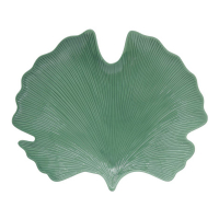 Easy Life Porcelain Leaf 35x29cm Ginko Shape in Color Box Leaves Light