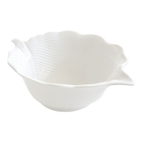 Easy Life Porcelain Bowl 21x16cm Leaf Shape in Leaves Color Box
