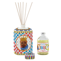 Easy Life Porcelain Fragrance Diffuser Set 400ml in Color Box Sicily - Moro