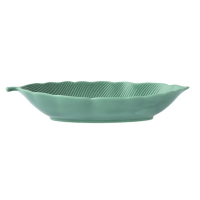 Easy Life Porcelain Leaf Bowl 30x13cm in Leaves Light Color Box