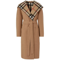Burberry Women's 'Checked' Wrap Coat