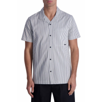 Karl Lagerfeld Paris Men's 'Stripe' Short sleeve shirt