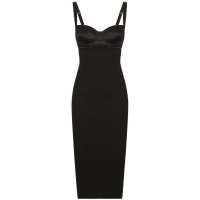 Dolce & Gabbana 'Bustier-Style Sleeveless' Midi Kleid für Damen