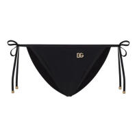Dolce & Gabbana 'Logo-Plaque Side-Tie' Bikini-Unterteil für Damen