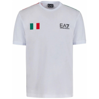 EA7 Emporio Armani Men's 'Flag' T-Shirt