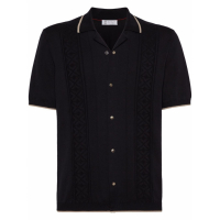 Brunello Cucinelli Men's 'Button-Up' Polo Shirt