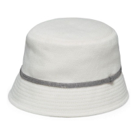 Brunello Cucinelli 'Bead-Embellished Blend' Bucket Hut für Damen