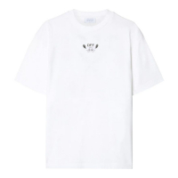 Off-White T-shirt 'Arrow-Embroidered' pour Femmes