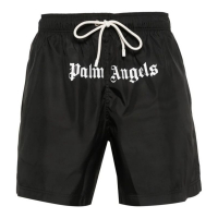 Palm Angels Short de bain 'Logo' pour Hommes