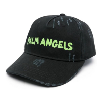 Palm Angels Men's 'Logo-Print' Baseball Cap