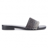 New York & Company Women's 'Gracie Rhinestone Slide' Flat Sandals