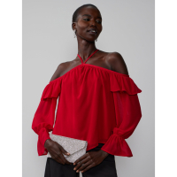 New York & Company Women's 'Ruffled' Off the shoulder top