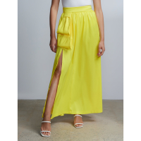 New York & Company Women's 'Side Slit Bow' Maxi Skirt