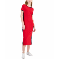 Tommy Hilfiger 'Ribbed' Midi Kleid für Damen