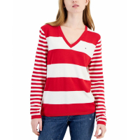 Tommy Hilfiger Pull 'Mixed-Stripe' pour Femmes