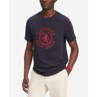 Tommy Hilfiger 'Embroidered Heritage Logo' T-Shirt für Herren