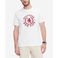 Tommy Hilfiger Men's 'Embroidered Heritage Logo' T-Shirt