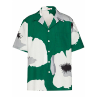 Valentino Men's 'Flower Portrait' Short sleeve shirt