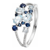 Diamond & Co 'Saphir Elixir' Ring für Damen