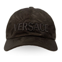 Versace Casquette 'Logo Embroidered' pour Hommes