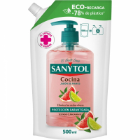 Sanytol Recharge pour lave-mains 'Antibacterial Kitchen' - Grapefruit, Green Lemon 500 ml