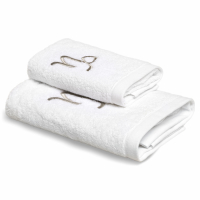Biancoperla 'Sirio Capricorn' Hand Towel Set - 2 Pieces
