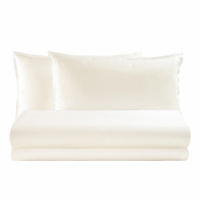 Biancoperla AURORA Complete king-size bed set, Ivory